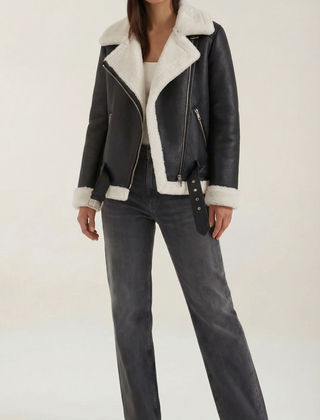 Christine | Chaqueta de Forro Polar con Cinturón