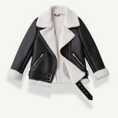 Christine | Chaqueta de Forro Polar con Cinturón
