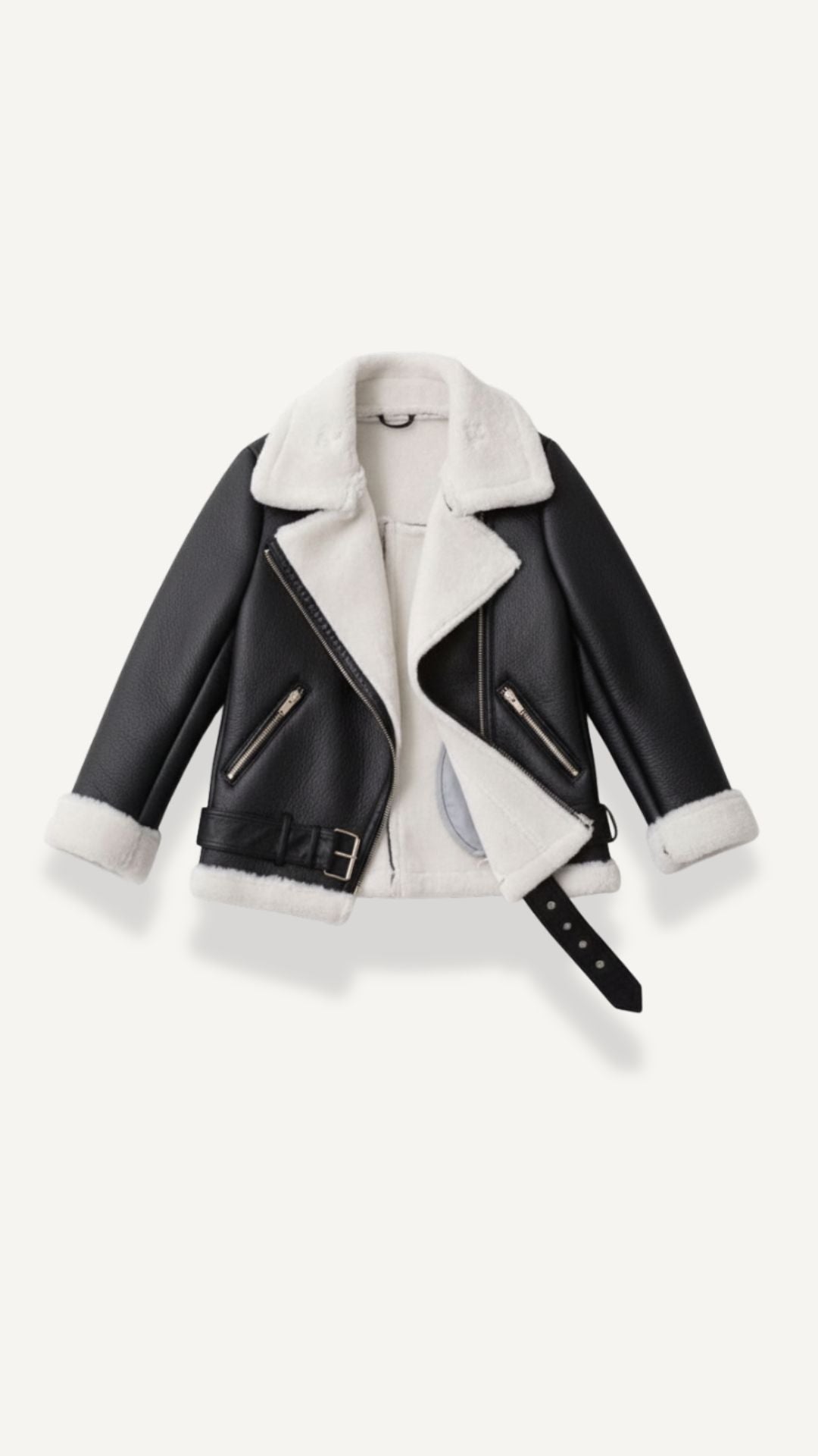 Christine | Chaqueta de Forro Polar con Cinturón