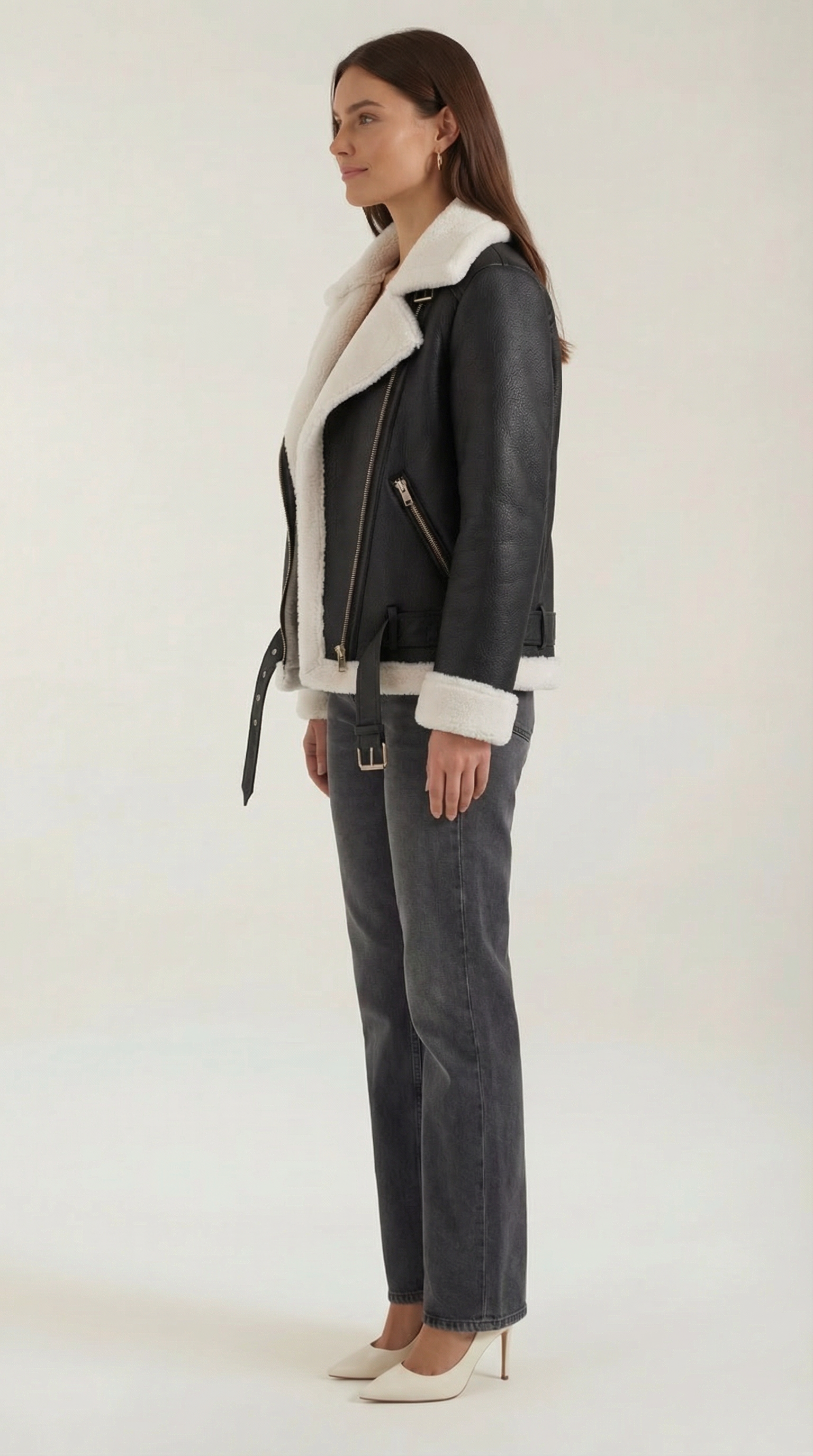 Christine | Chaqueta de Forro Polar con Cinturón