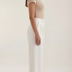 Clea | Pantalón Recto de Cintura Alta
