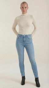 Constance | Top de algodón de cuello alto