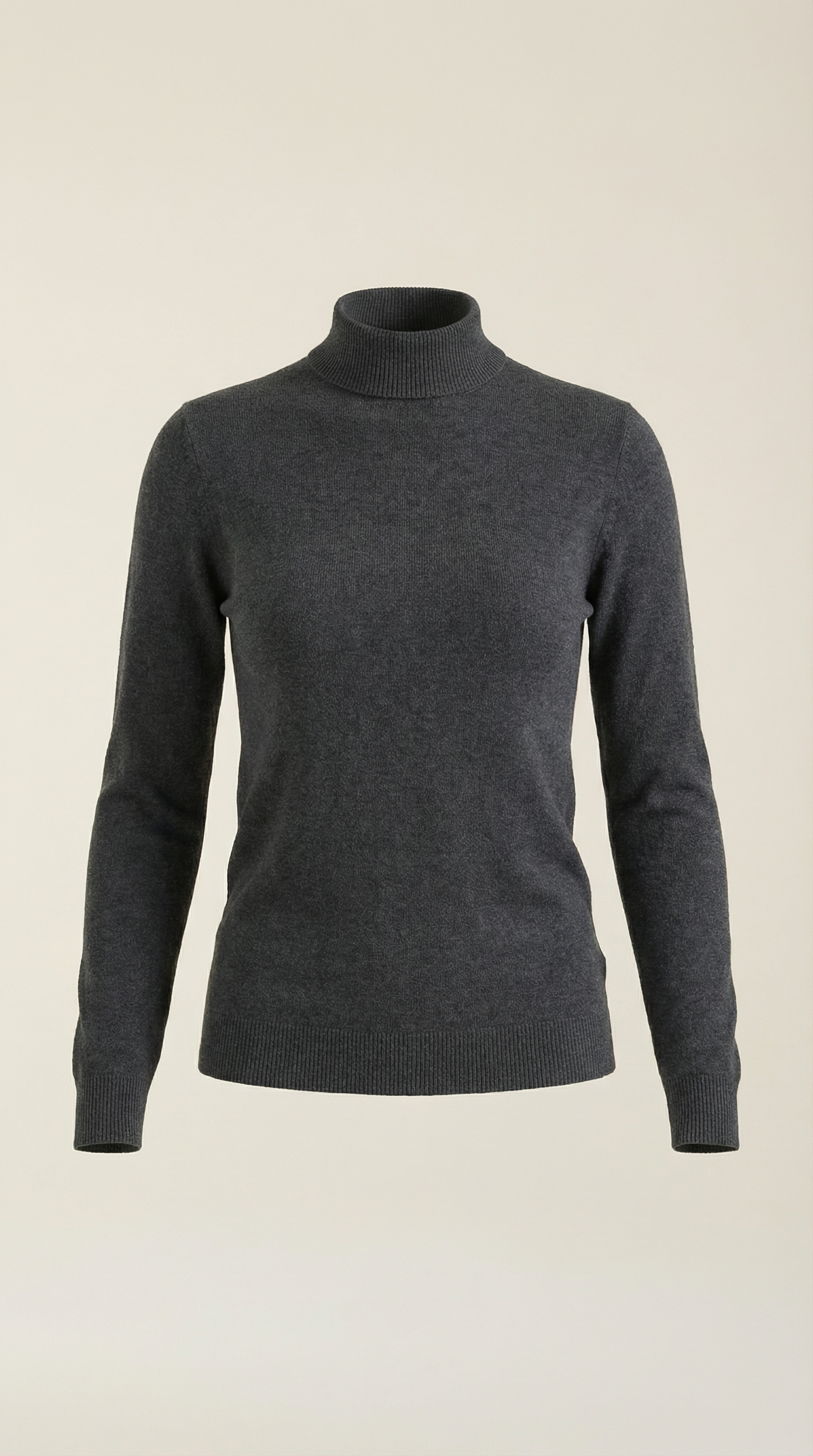 Constance | Top de Algodón de Cuello Alto