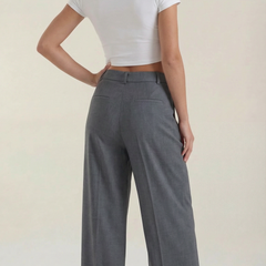 Courtney | Pantalón Plisado de Cintura Alta