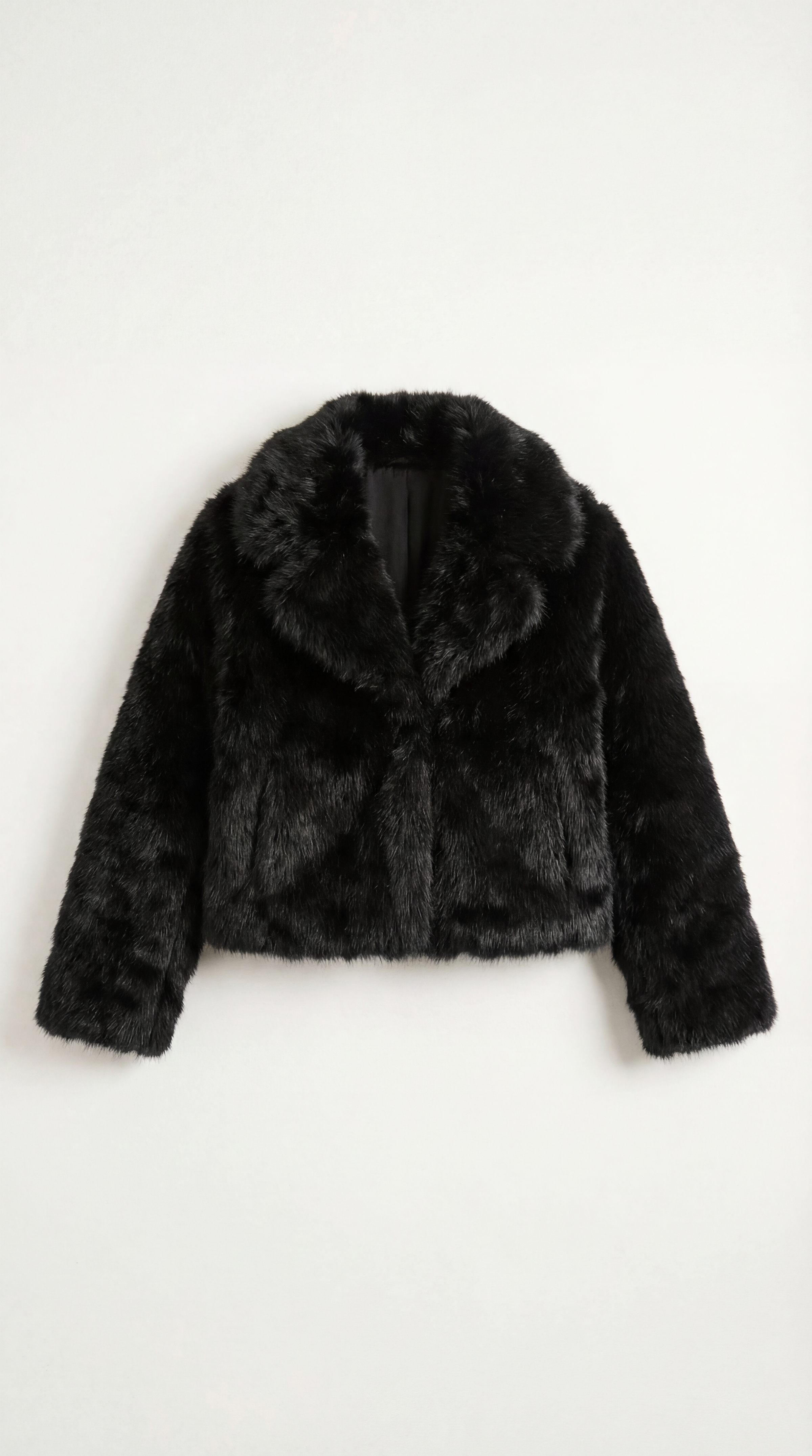 Debra | Chaqueta de Piel Sintética Negra