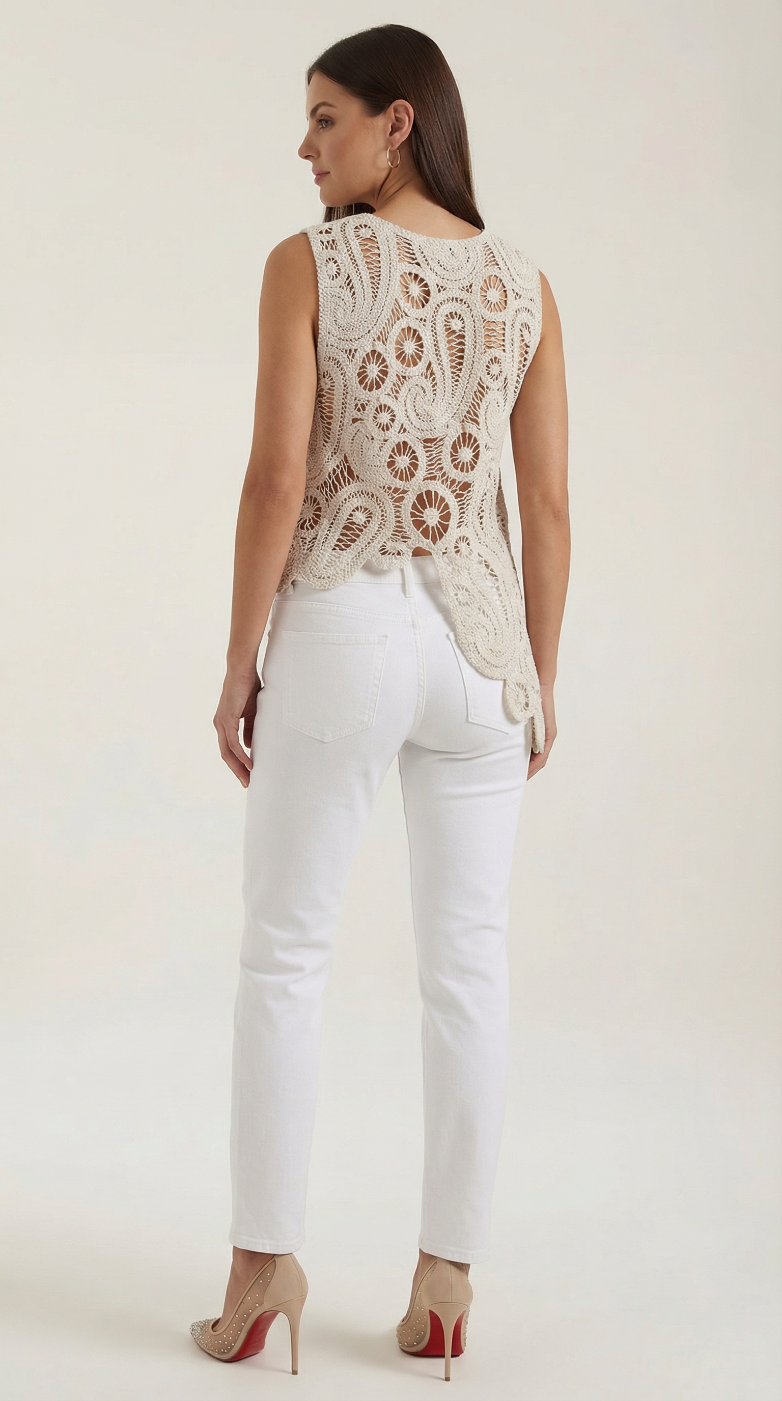Delia | Blusa Asimétrica con Encaje