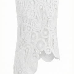 Delia | Blusa Asimétrica con Encaje