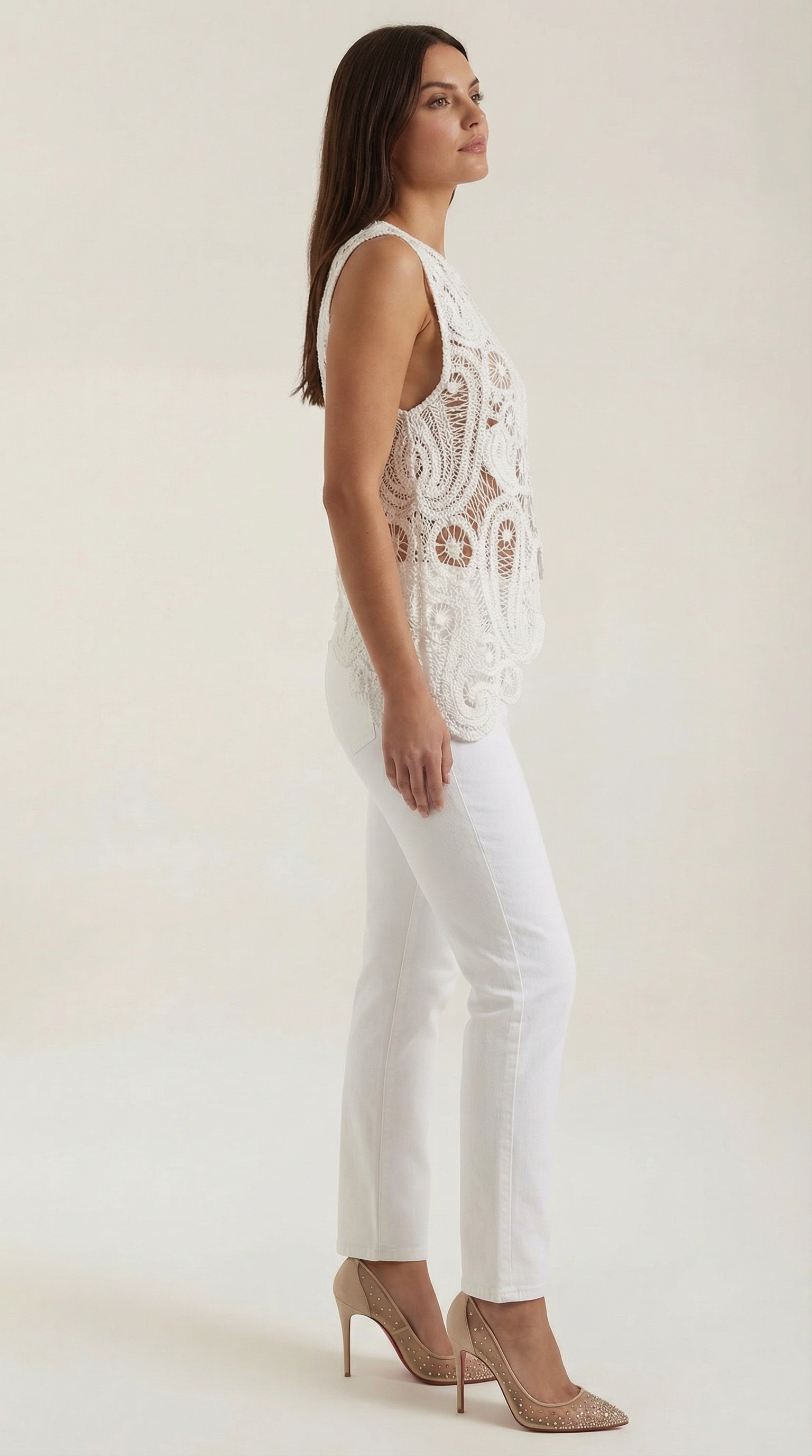 Delia | Blusa Asimétrica con Encaje