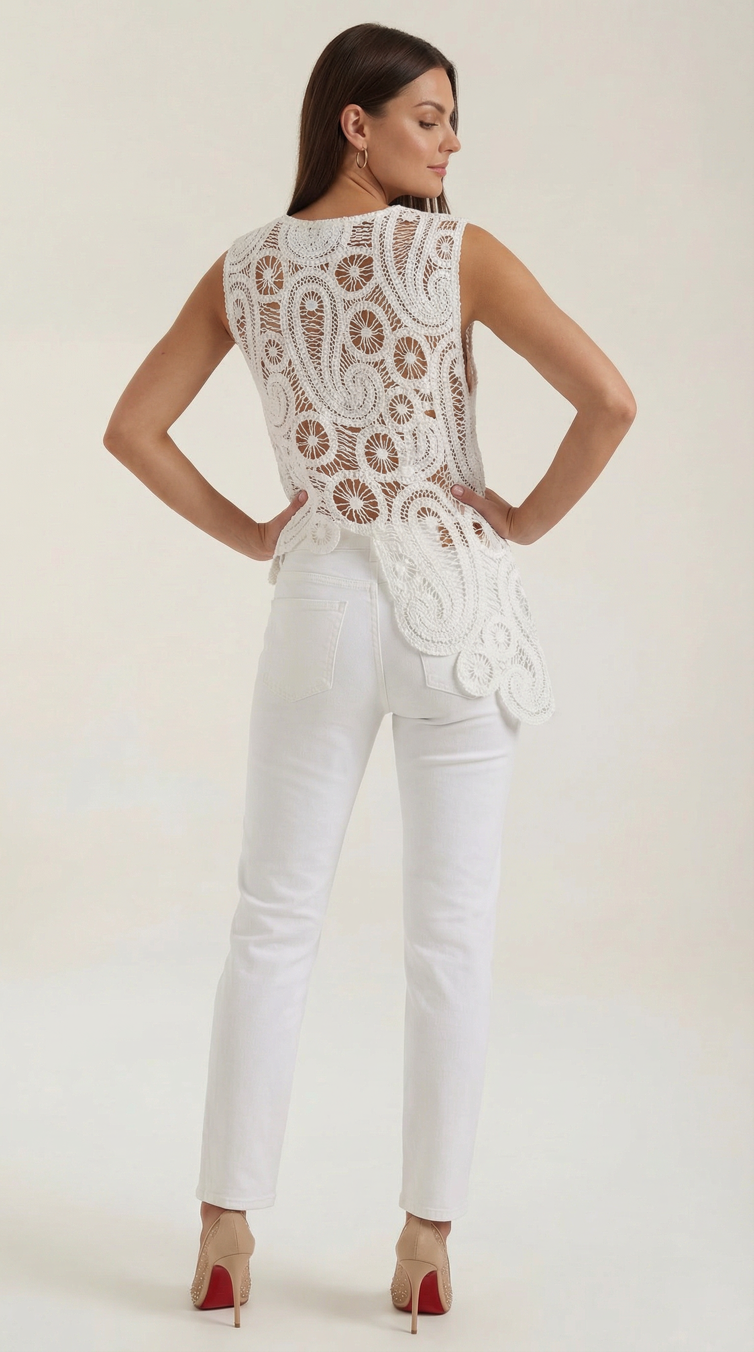 Delia | Blusa Asimétrica con Encaje