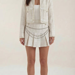 Doris | Conjunto de Falda de Tweed
