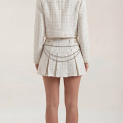 Doris | Conjunto de Falda de Tweed