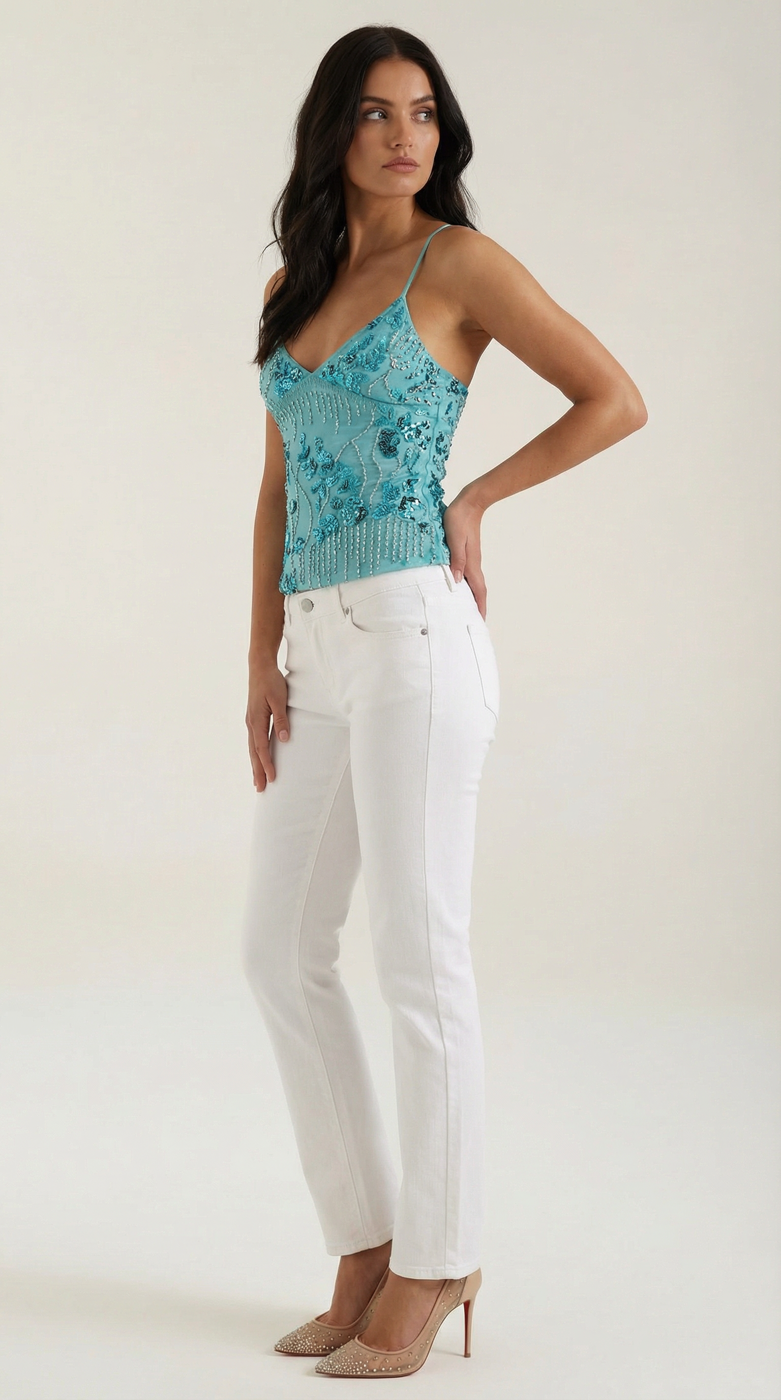 Dottie | Top de Lentejuelas Elegante