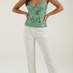 Dottie | Top de Lentejuelas Elegante