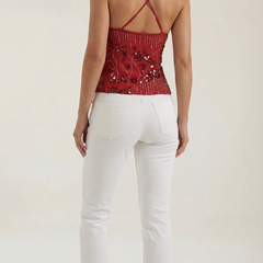 Dottie | Top de Lentejuelas Elegante