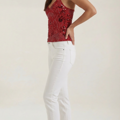Dottie | Top de Lentejuelas Elegante