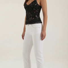 Dottie | Top de Lentejuelas Elegante