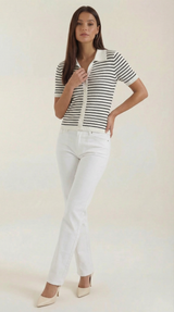 Edith | Polo a rayas