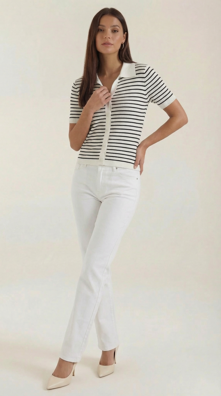 Edith | Polo a Rayas