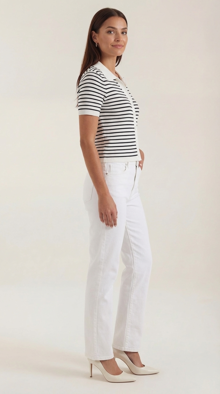 Edith | Polo a Rayas