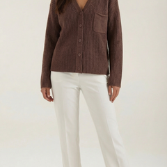 Margaux | Cárdigan de Algodón Oversize
