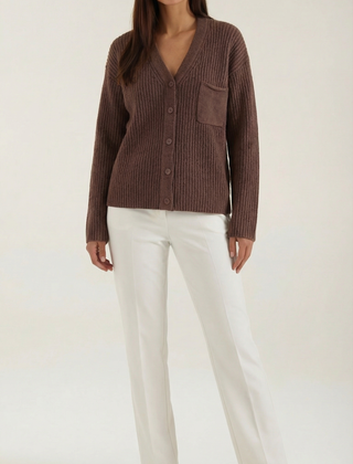 Margaux | Cárdigan de Algodón Oversize