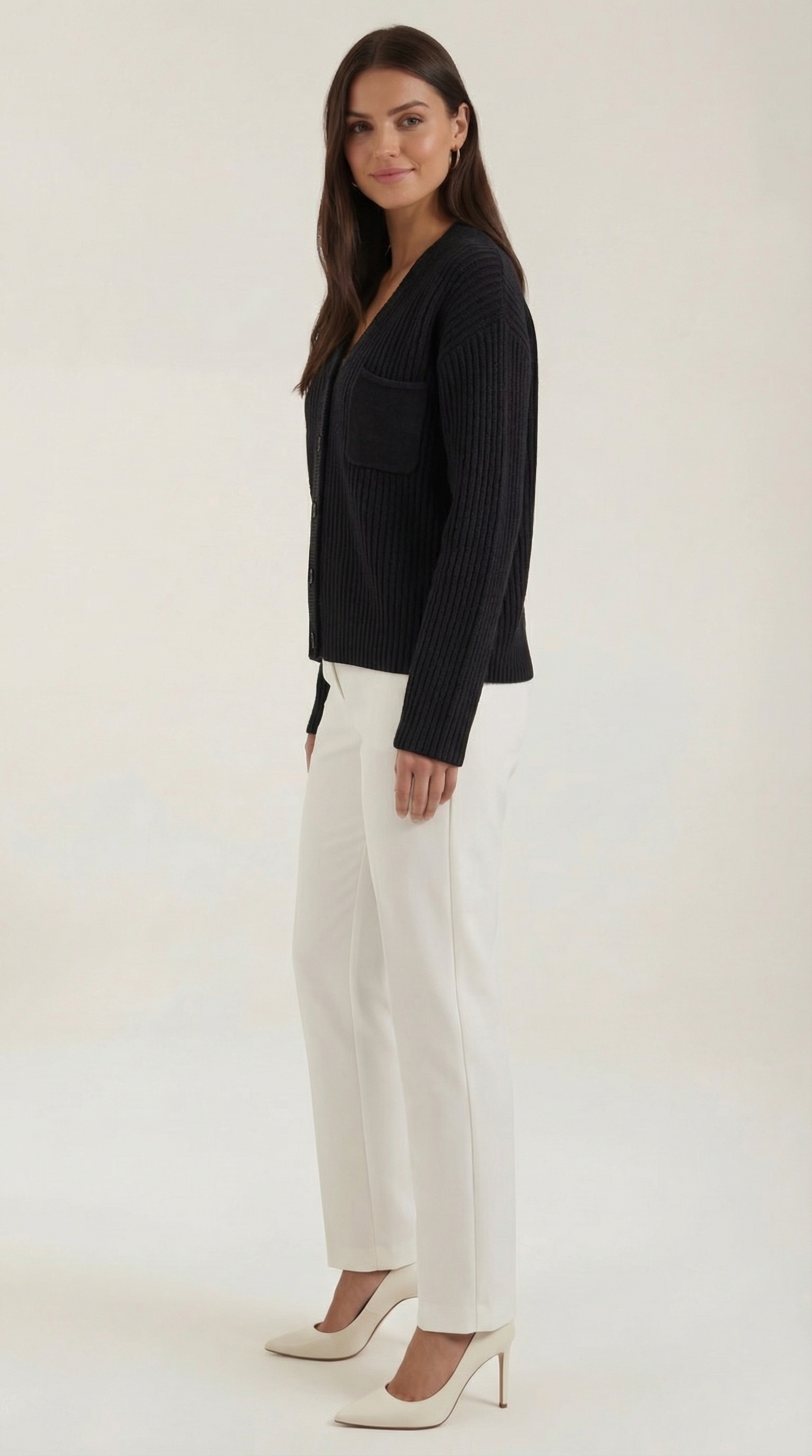 Margaux | Cárdigan de Algodón Oversize