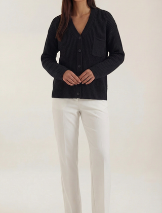 Margaux | Cárdigan de Algodón Oversize