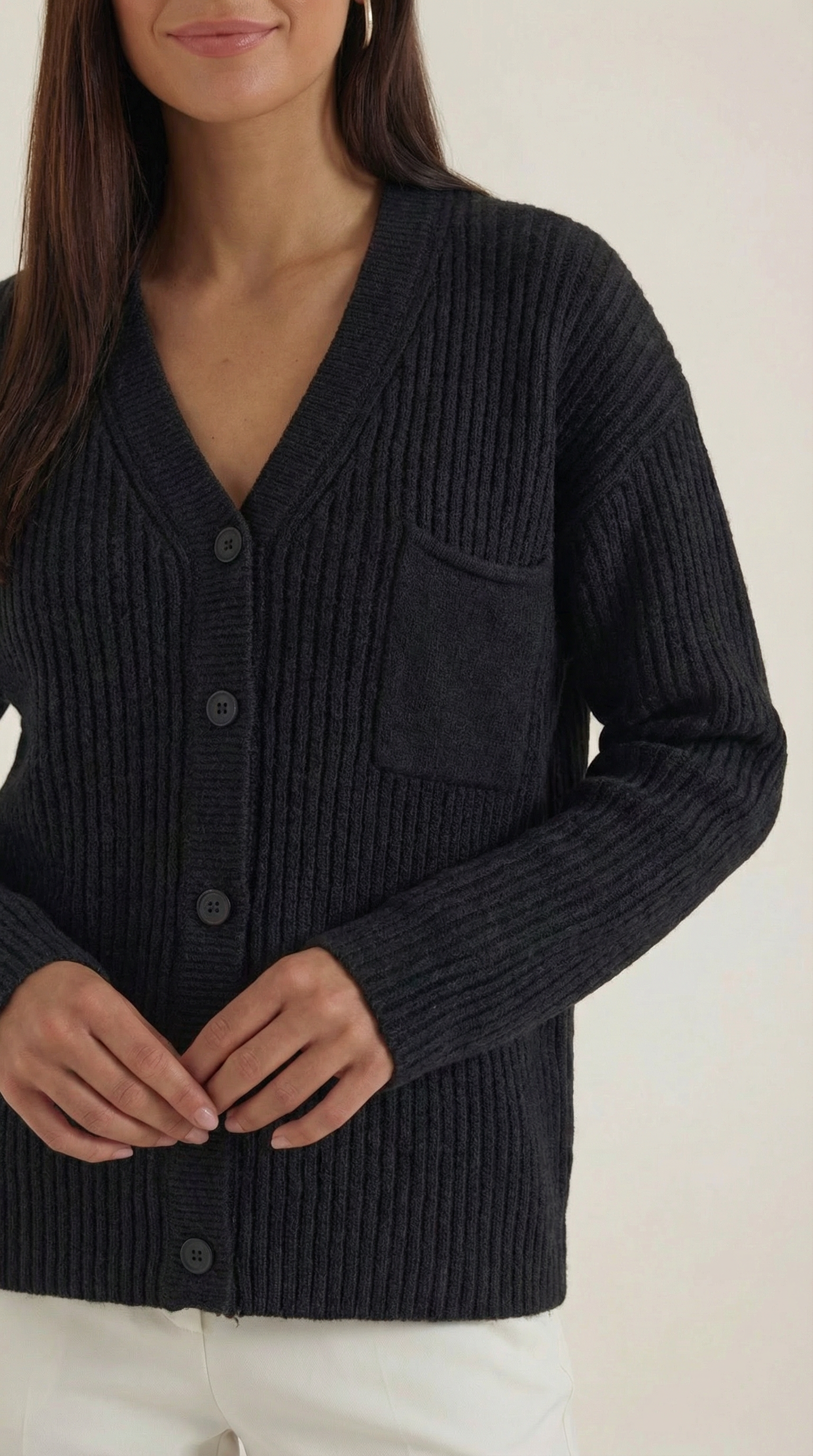 Margaux | Cárdigan de Algodón Oversize