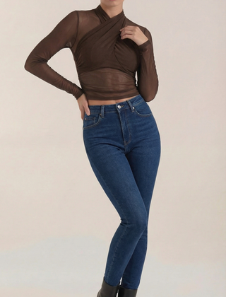 Georgia | Top de Malla Transparente