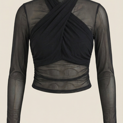 Georgia | Top de Malla Transparente