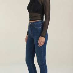 Georgia | Top de Malla Transparente