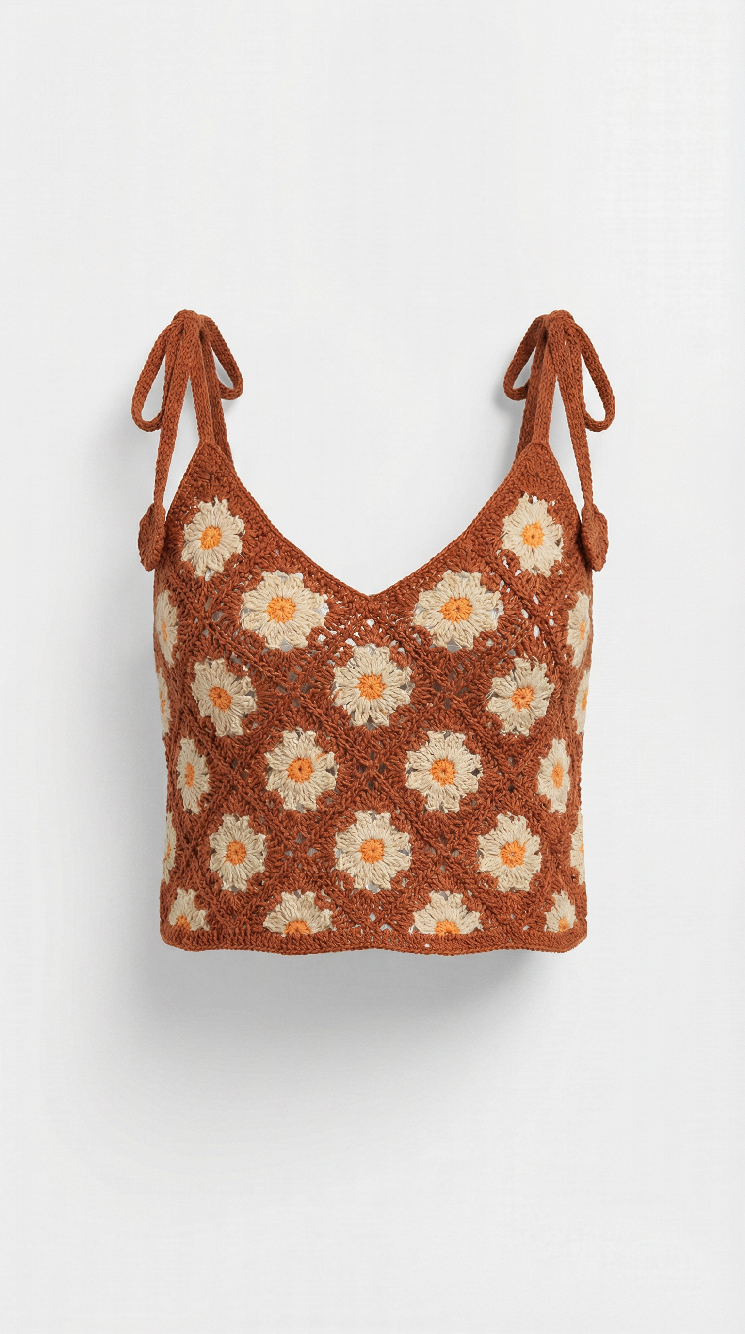 Gretchen | Blusa de Ganchillo de Tirantes