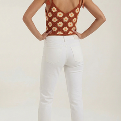 Gretchen | Blusa de Ganchillo de Tirantes
