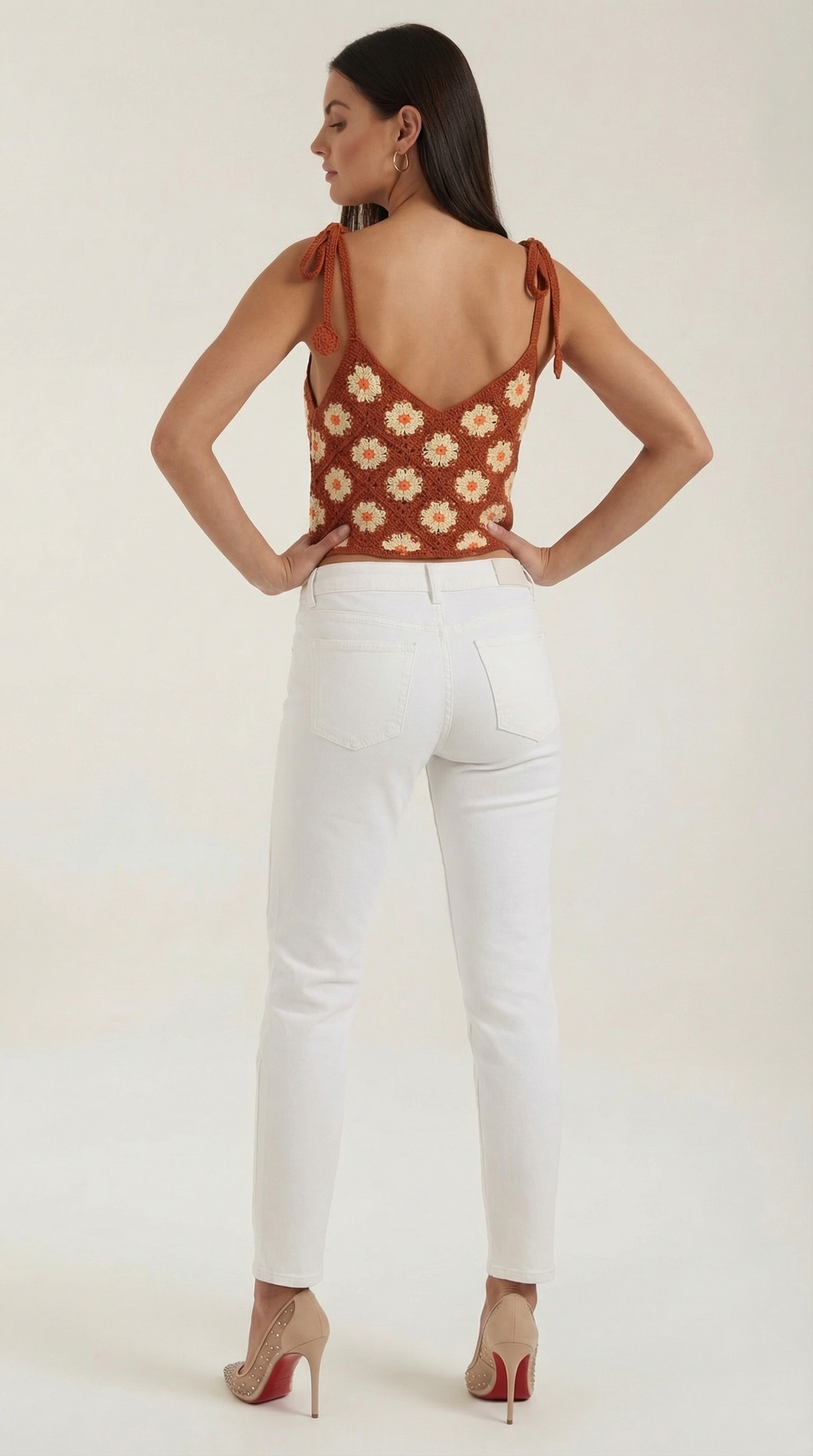 Gretchen | Blusa de Ganchillo de Tirantes