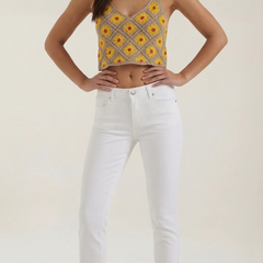 Gretchen | Blusa de Ganchillo de Tirantes