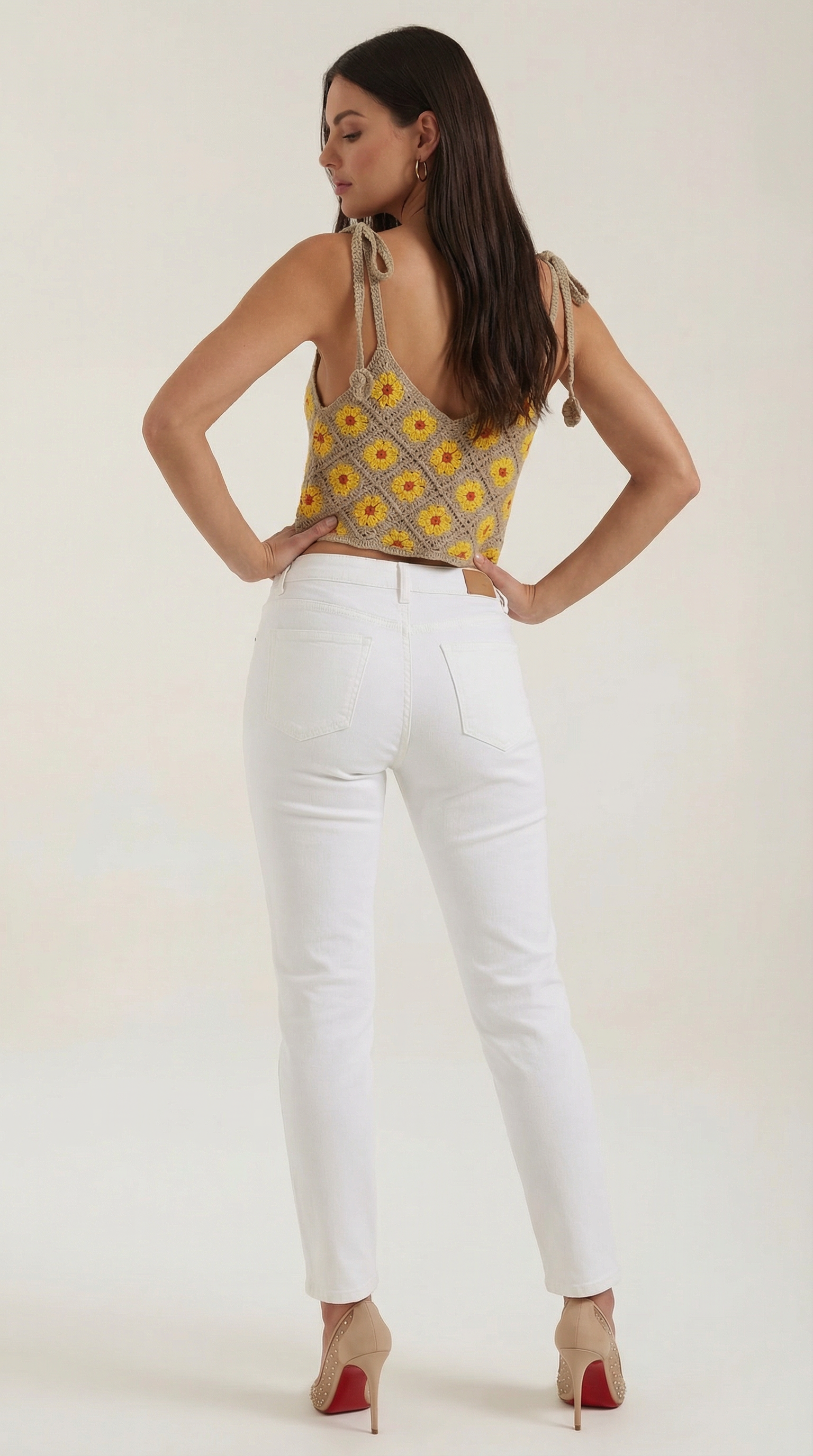 Gretchen | Blusa de Ganchillo de Tirantes