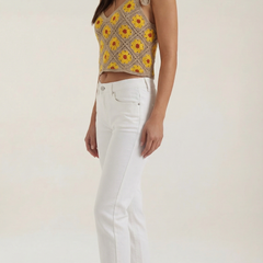Gretchen | Blusa de Ganchillo de Tirantes