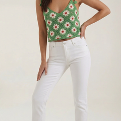Gretchen | Blusa de Ganchillo de Tirantes