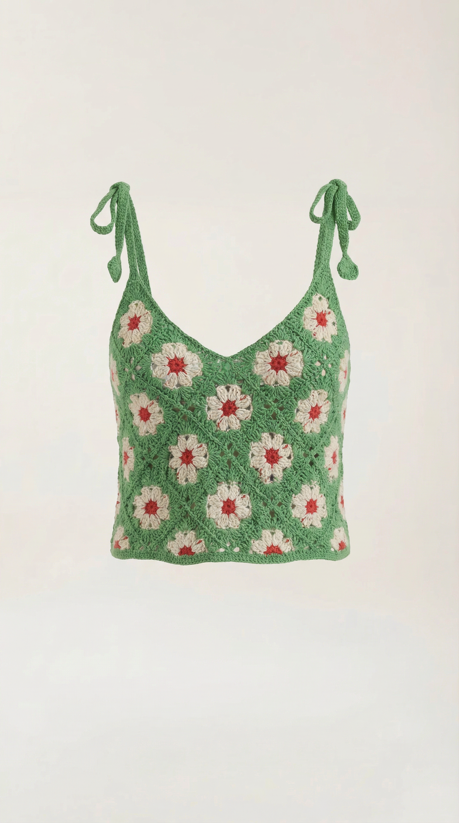 Gretchen | Blusa de Ganchillo de Tirantes