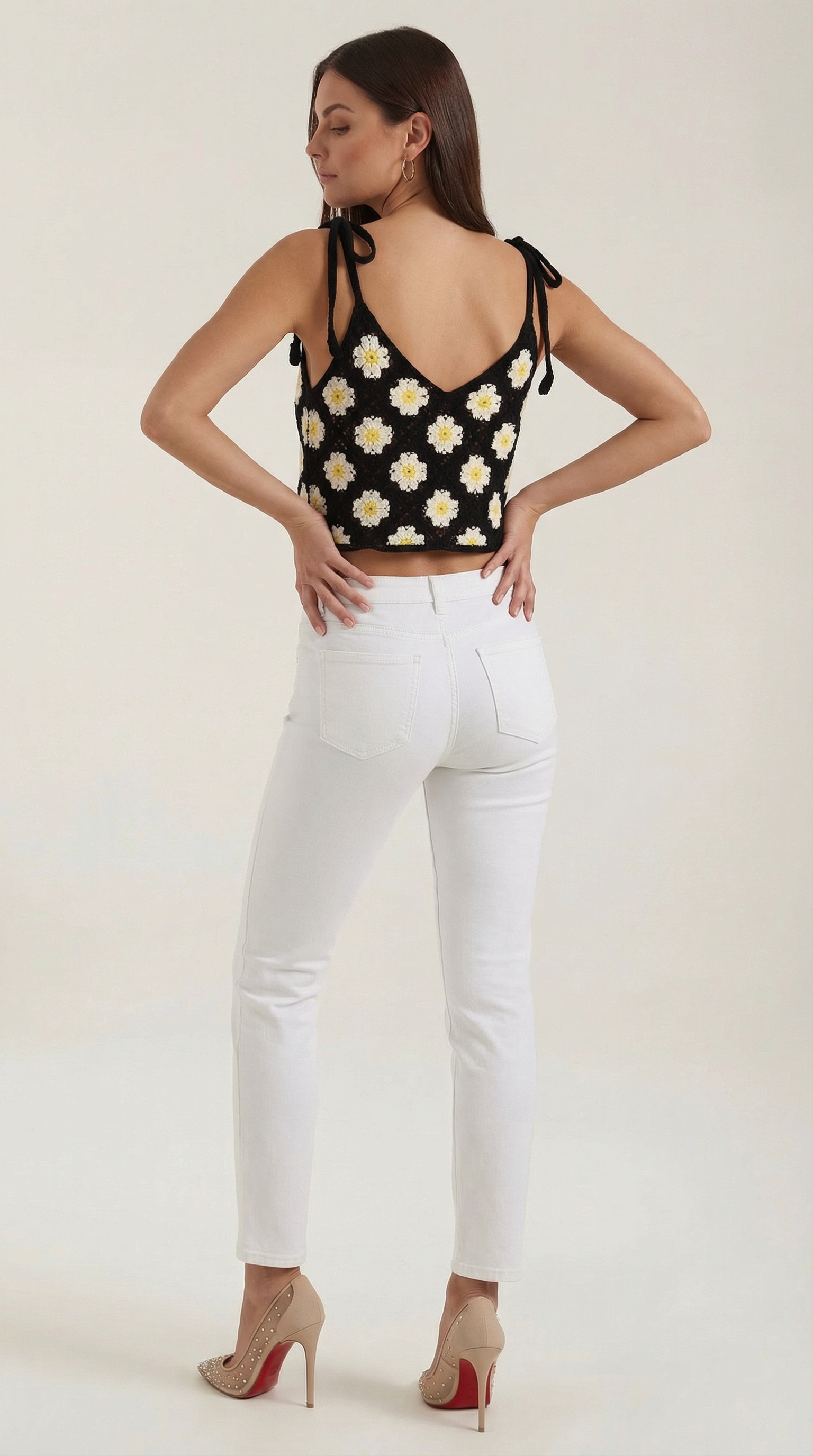 Gretchen | Blusa de Ganchillo de Tirantes