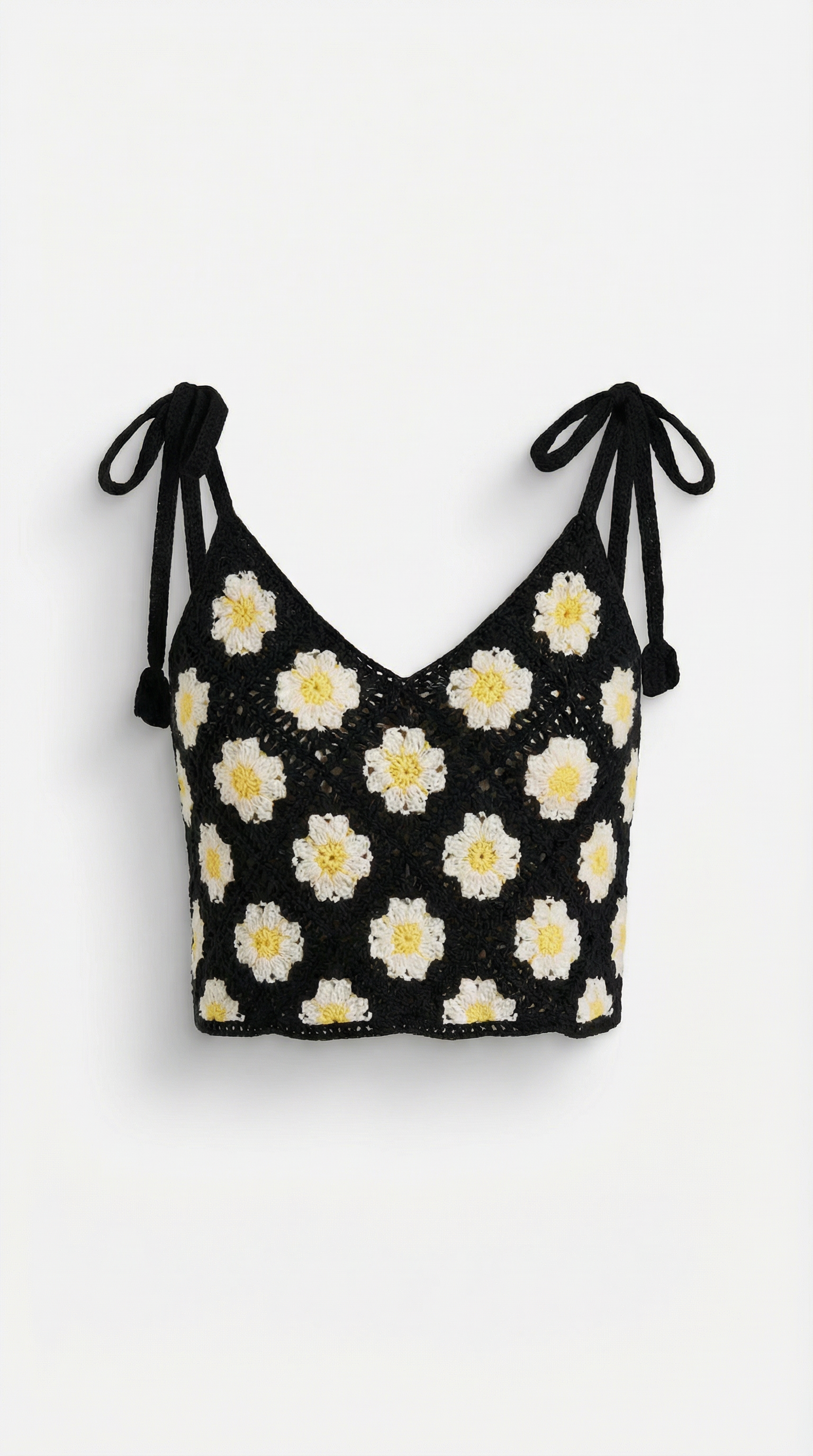 Gretchen | Blusa de Ganchillo de Tirantes