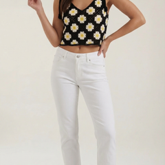Gretchen | Blusa de Ganchillo de Tirantes