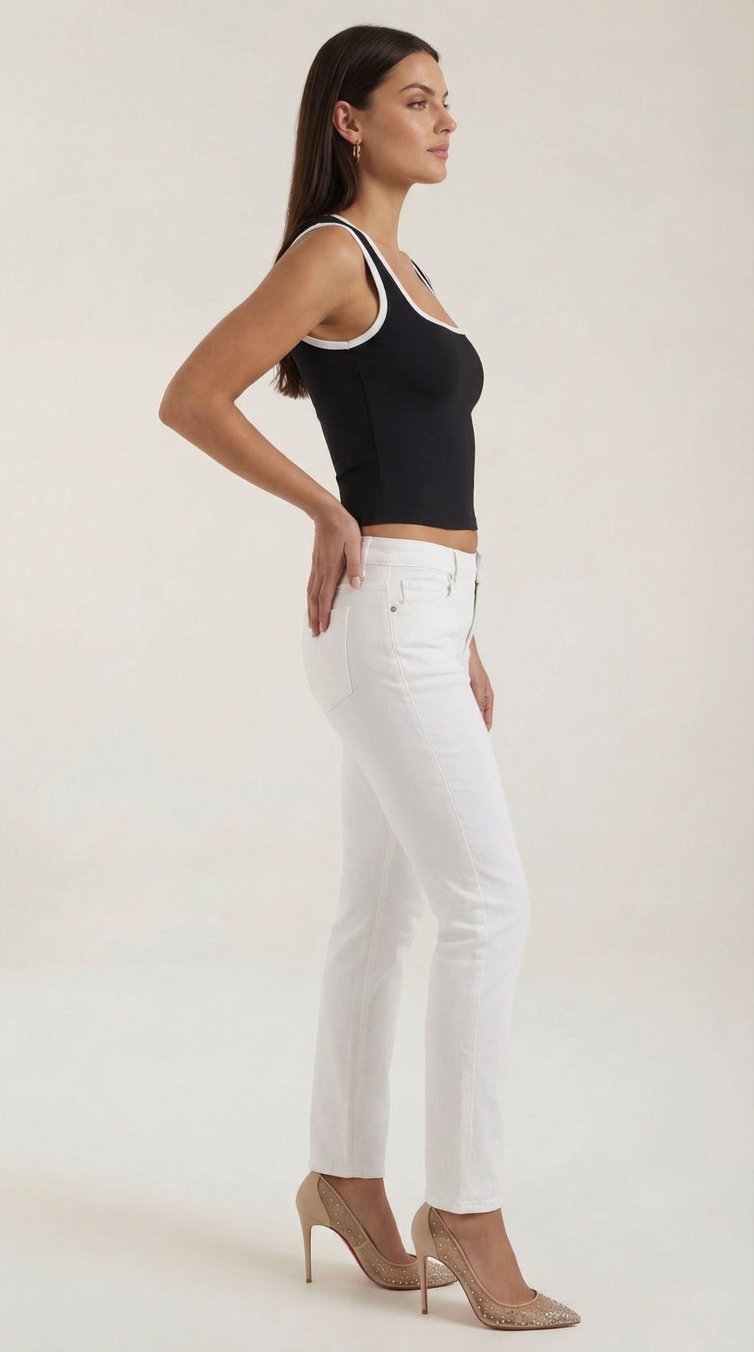 Hilary | Top con Escote Cuadrado
