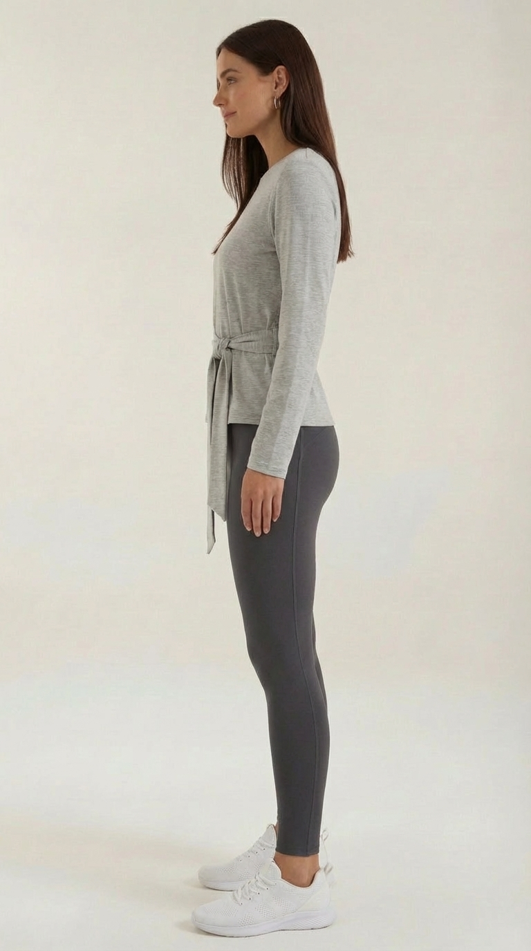 Holly | Camiseta con Detalle de Nudo