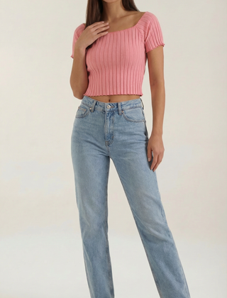 Isabel | Blusa de Manga Corta