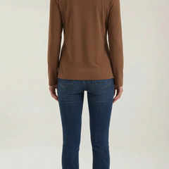 Jamie | Blusa con Cuello Alto y Lazo