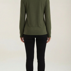 Jamie | Blusa con Cuello Alto y Lazo