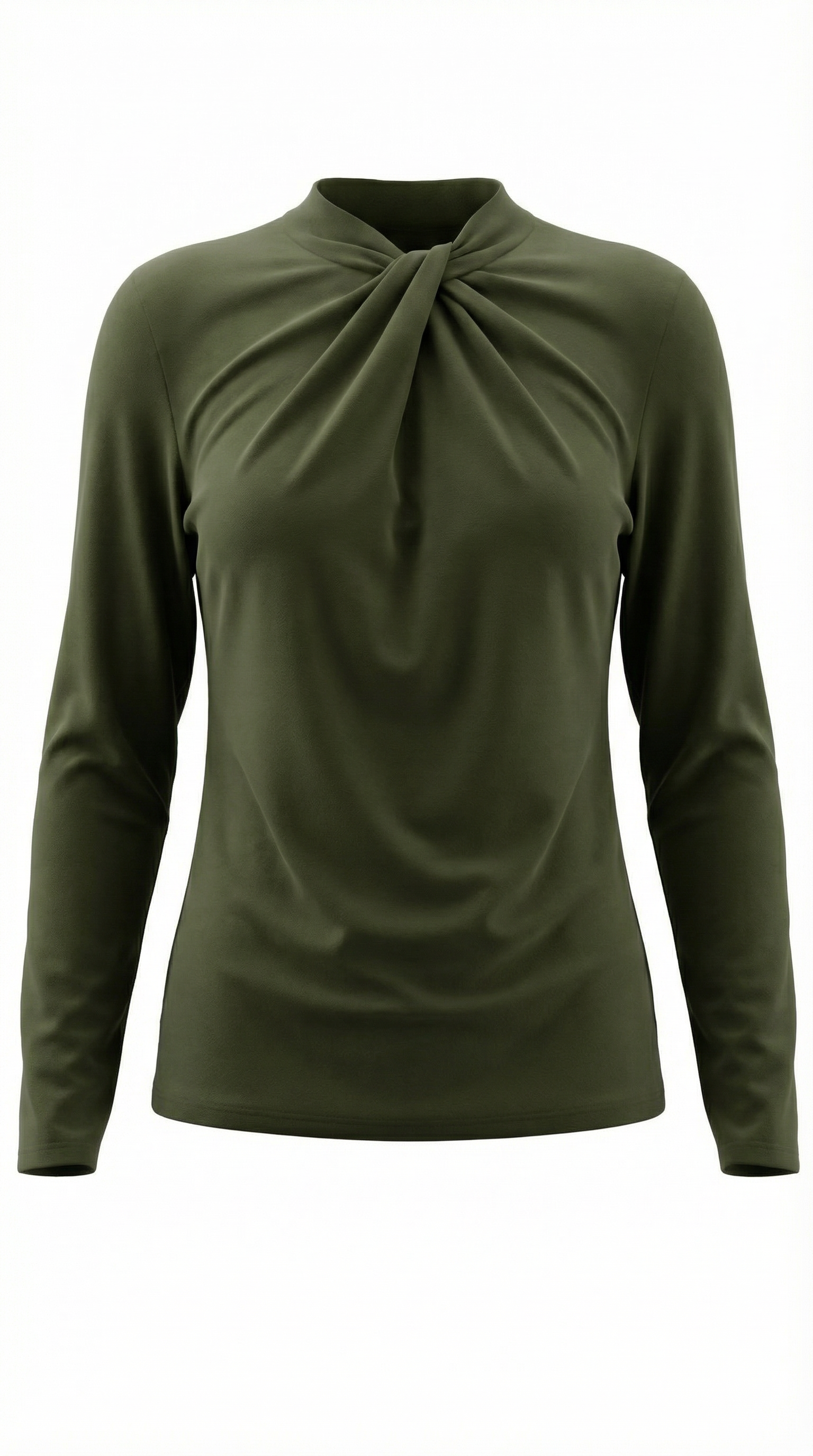 Jamie | Blusa con Cuello Alto y Lazo