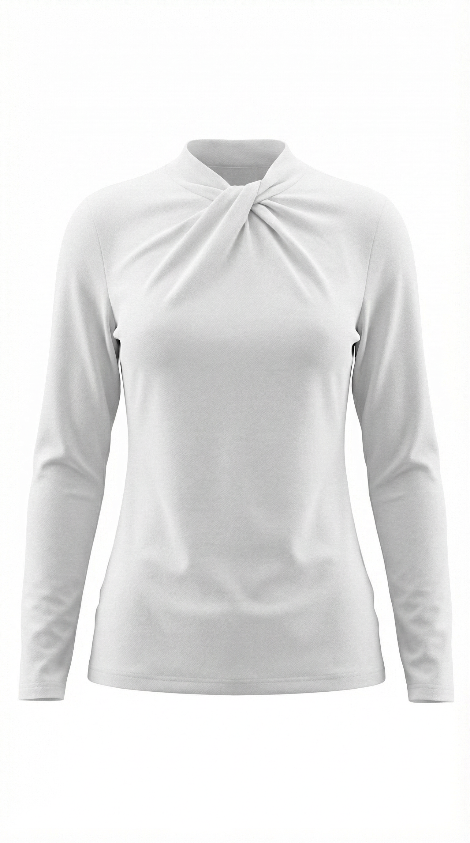 Jamie | Blusa con Cuello Alto y Lazo
