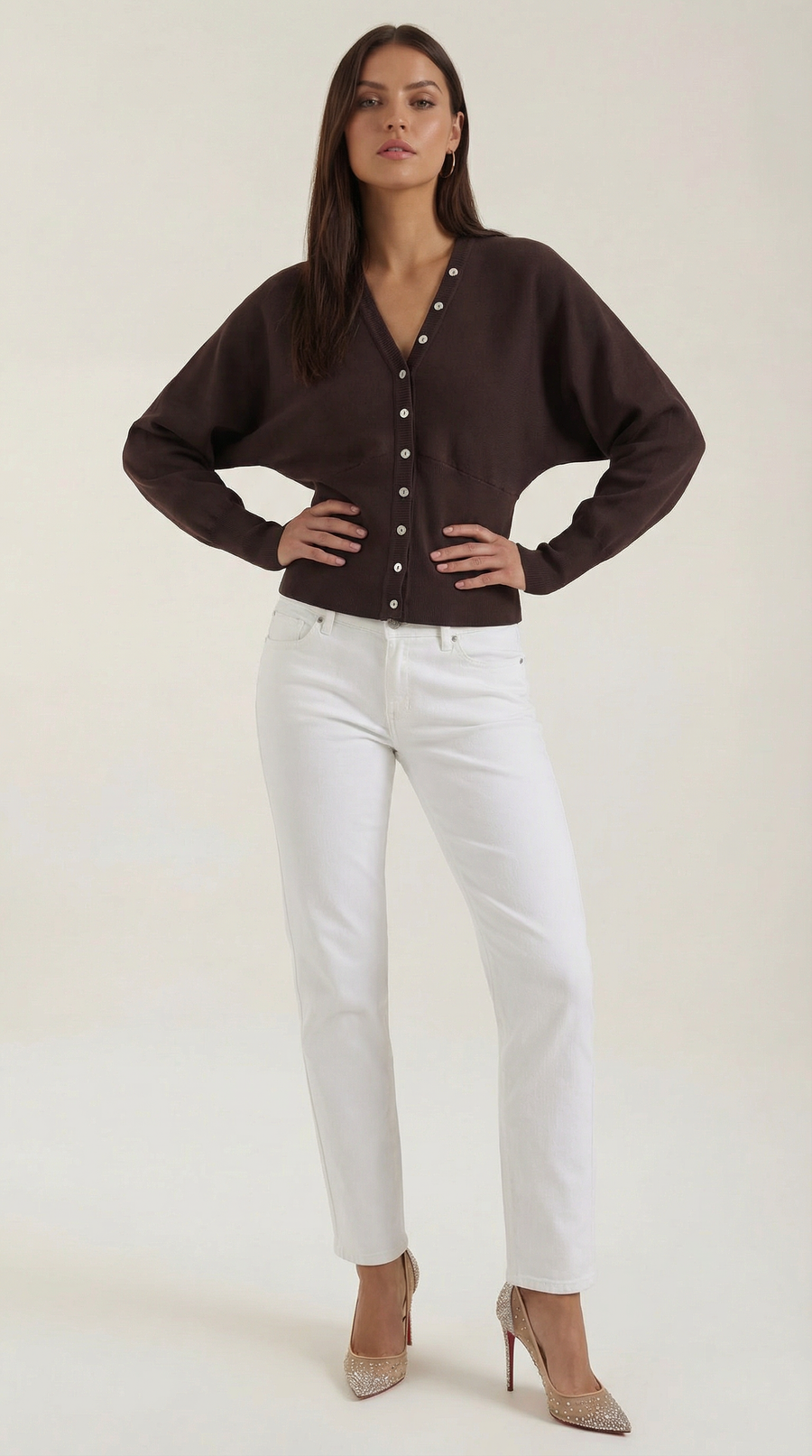 Jane | Chaqueta de Punto de Manga Larga